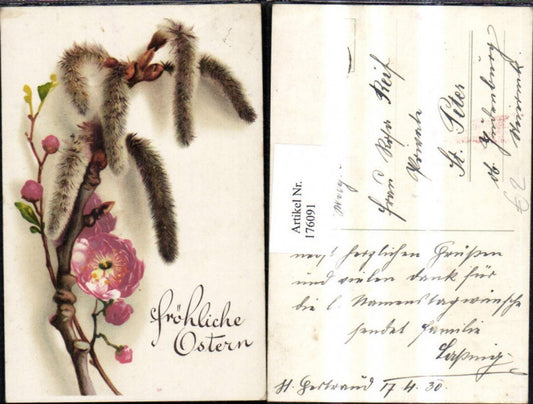 176091,Ostern Palmzweig Blumen