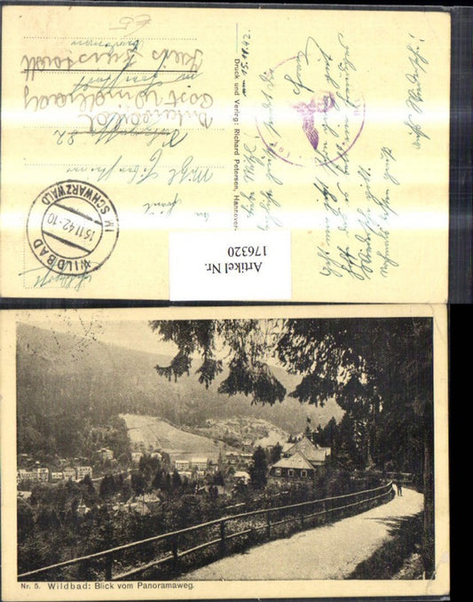 176320, Wildbad partial view from the panoramic path