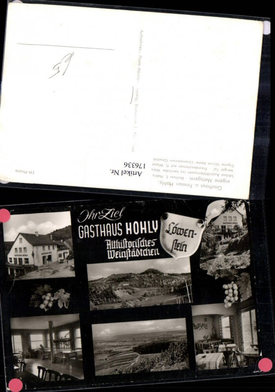 176336,Löwenstein Gasthaus u. Pension Hohly Mehrbildkarte