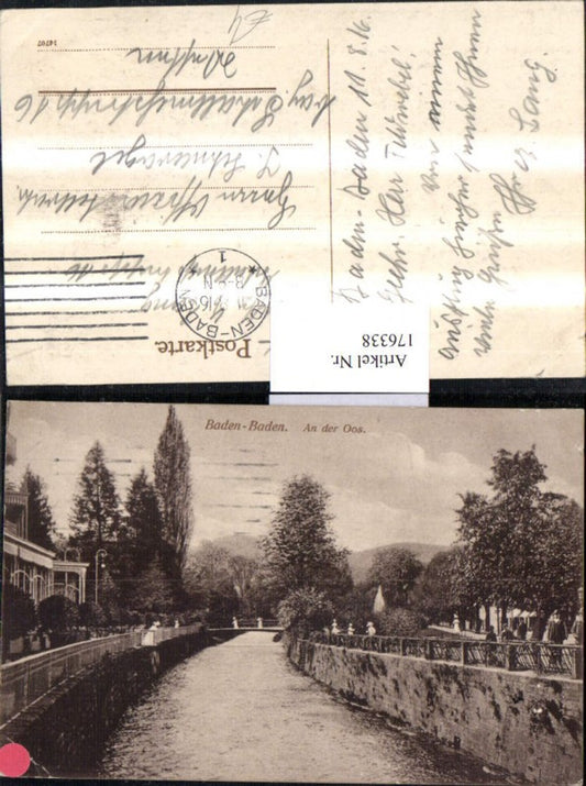 176338, Baden-Baden aan de Oos