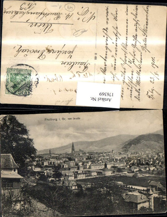 176369, Freiburg im Breisgau. Partial view from Loretto