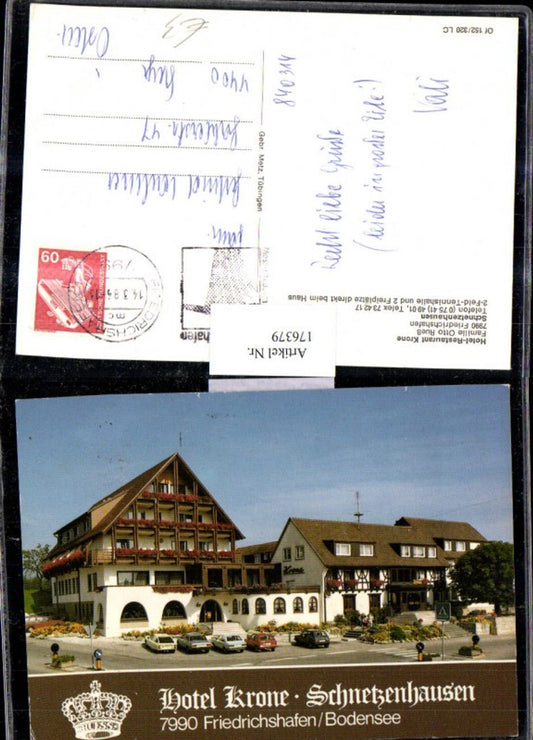 176379, Friedrichshafen am Bodensee, Hotel Restaurant Krone, Schnetzenhausen