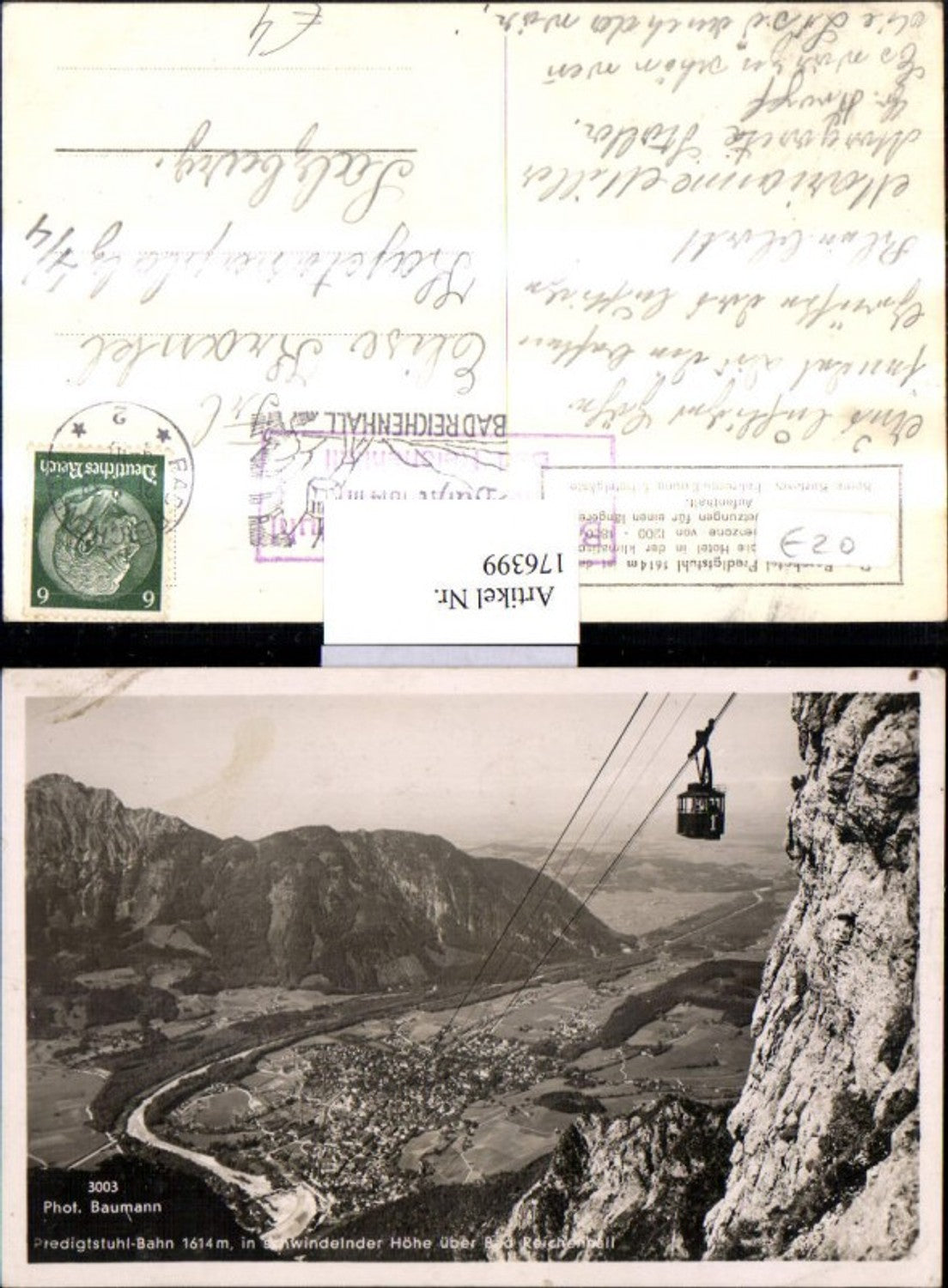 176399, Bad Reichenhall Total Predigtstuhl cable car