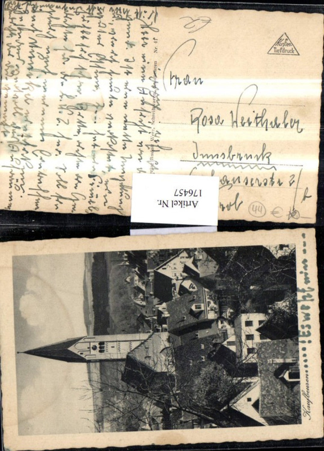 176457, Kaufbeuren Partial view of church