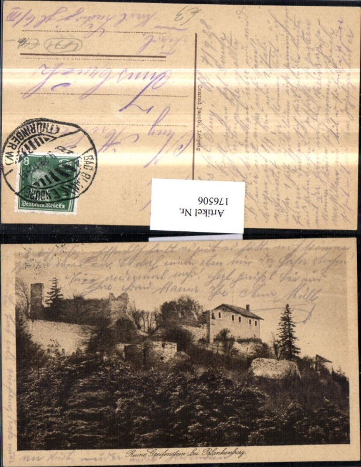 176506,Greifenstein ruins near Blankenburg