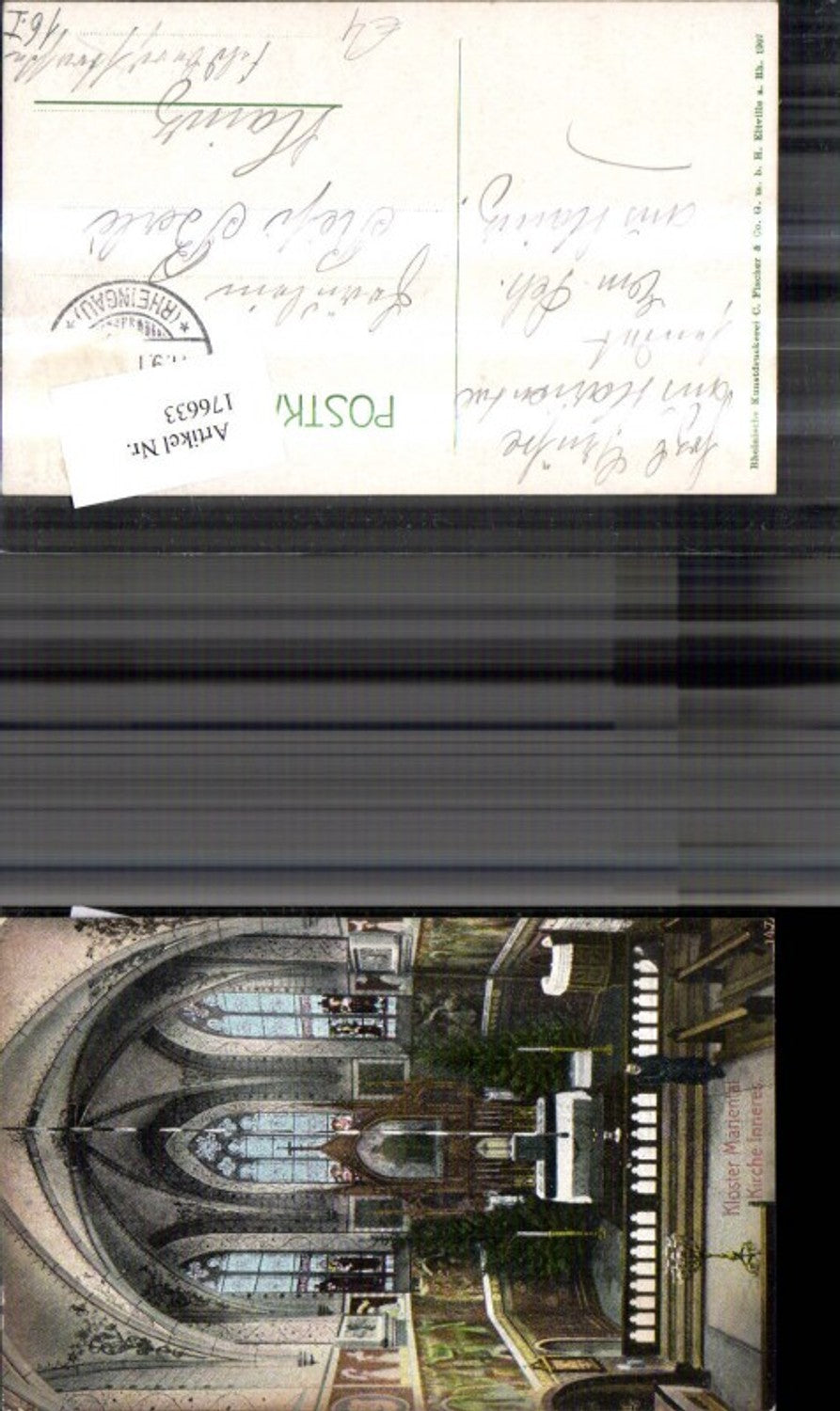 176633,Kloster Mariental Kirche Inneres