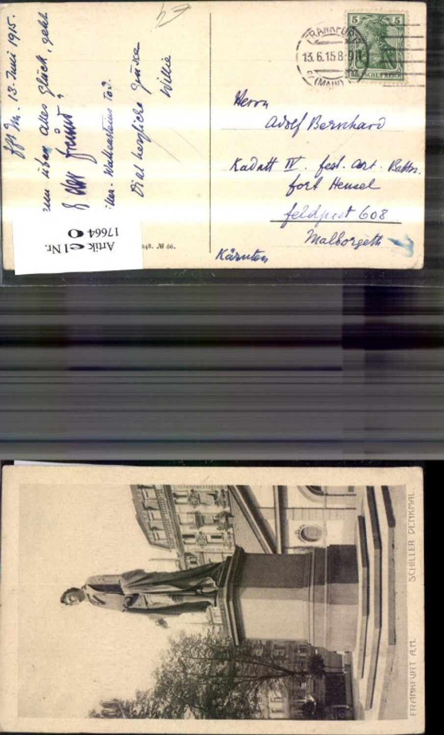 176640,Frankfurt a. Main Schiller Denkmal