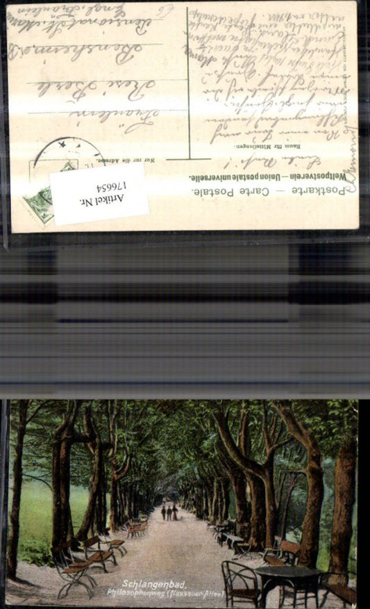 176654,Bad Schwalbach Schlangenbad i. Taunus Ansicht Philosophenweg Nassauer Allee