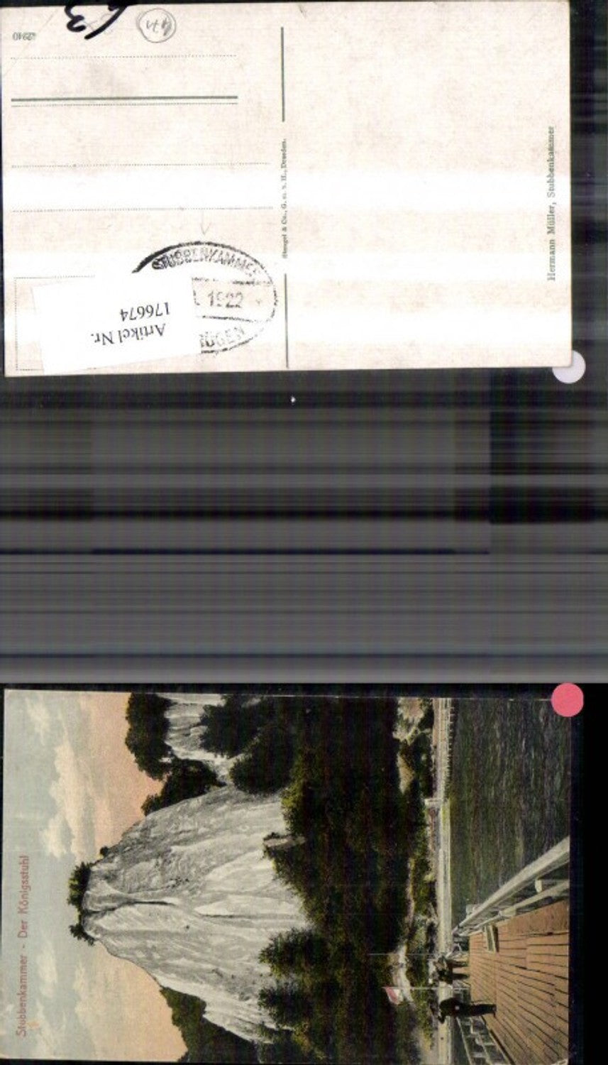 176674,Stubbenkammer Der Königsstuhl Insel Rügen Ansicht m. Personen