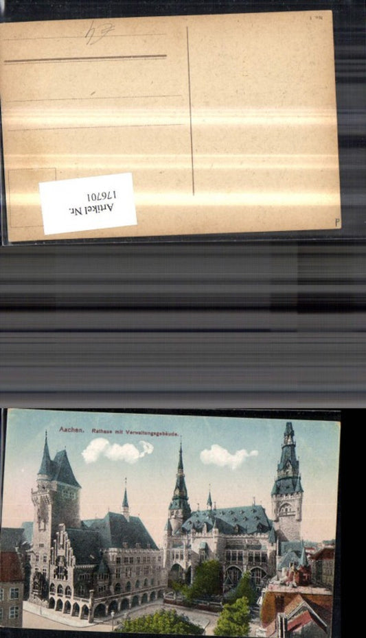 176701,Aachen Rathaus m. Verwaltungsgebäude
