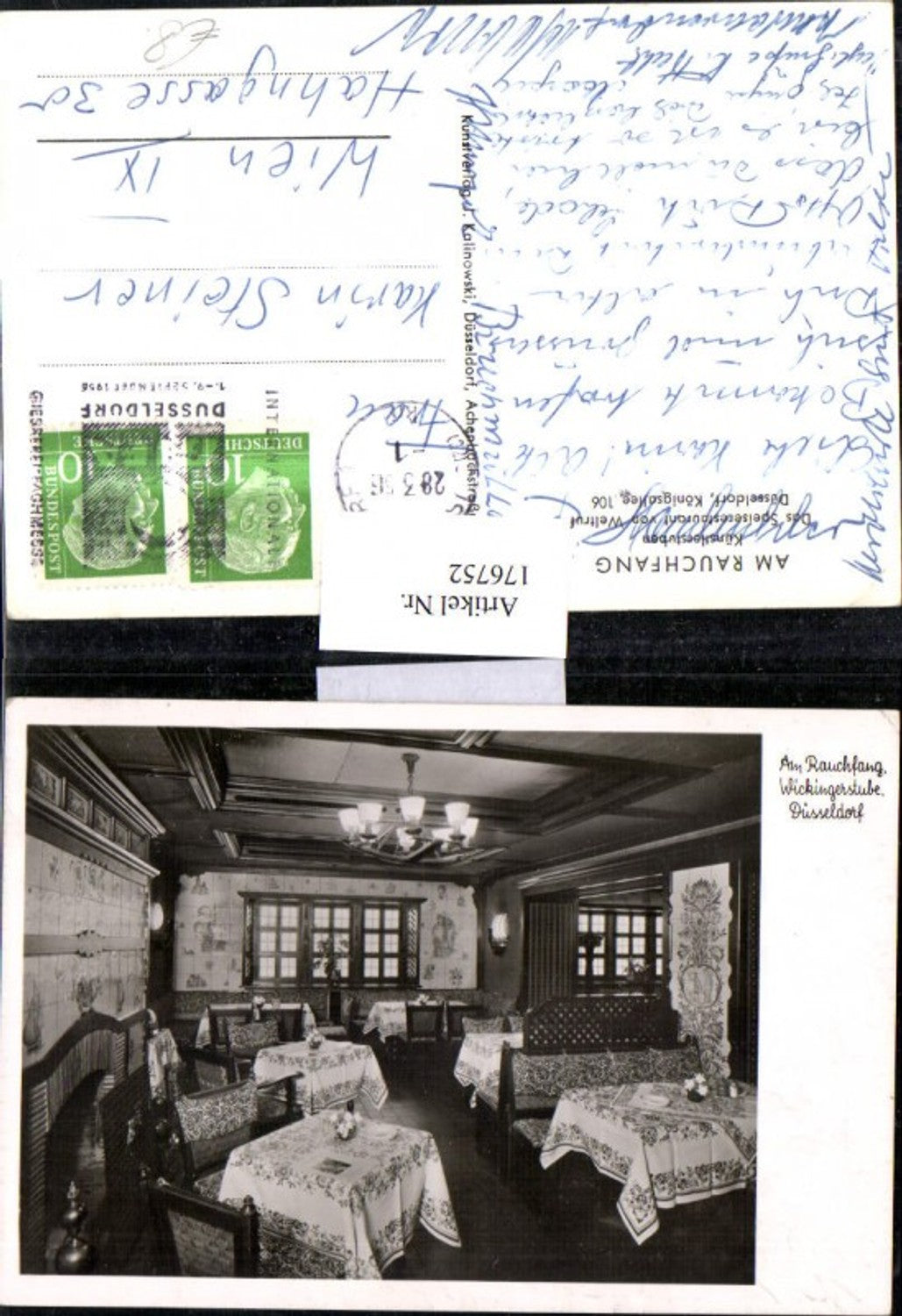 176752,Düsseldorf Restaurant Am Rauchfang Wickingerstube