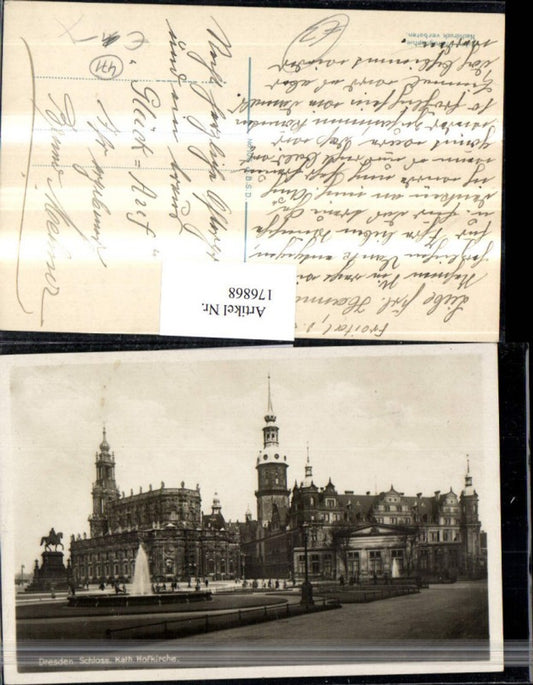 176868,Dresden Schloss Kath. Hofkirche Kirche