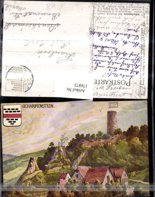 176873,Scharfenstein b. Drebach Turm