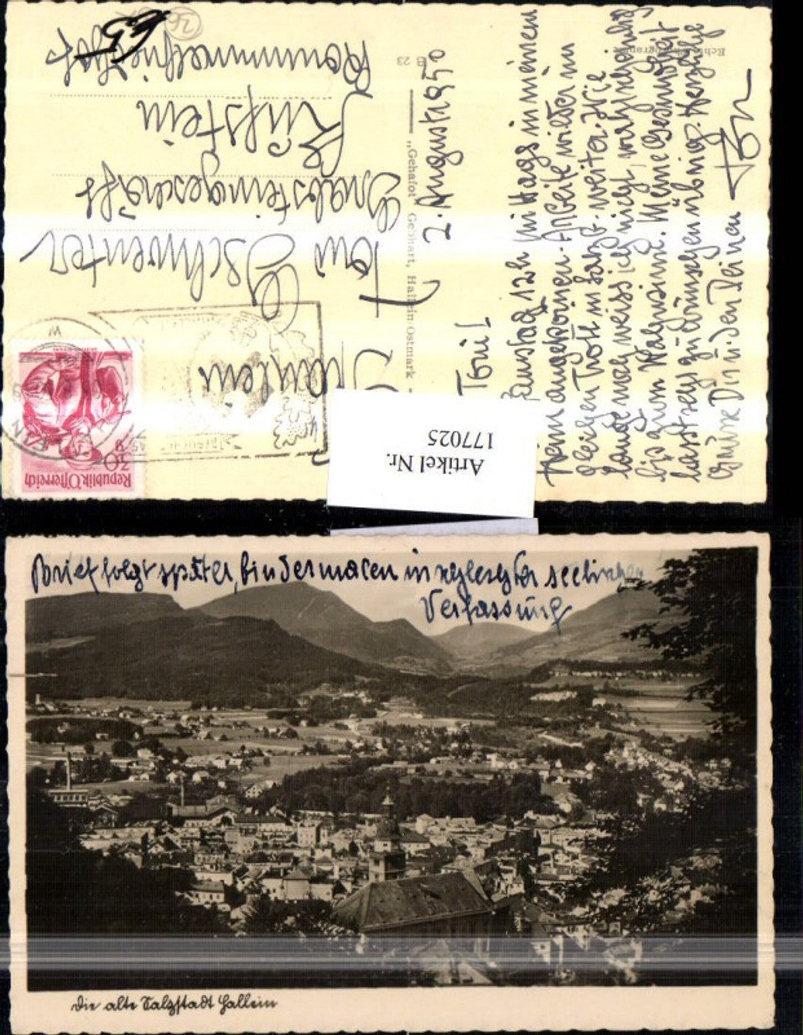 177025, Hallein The old salt town Overview