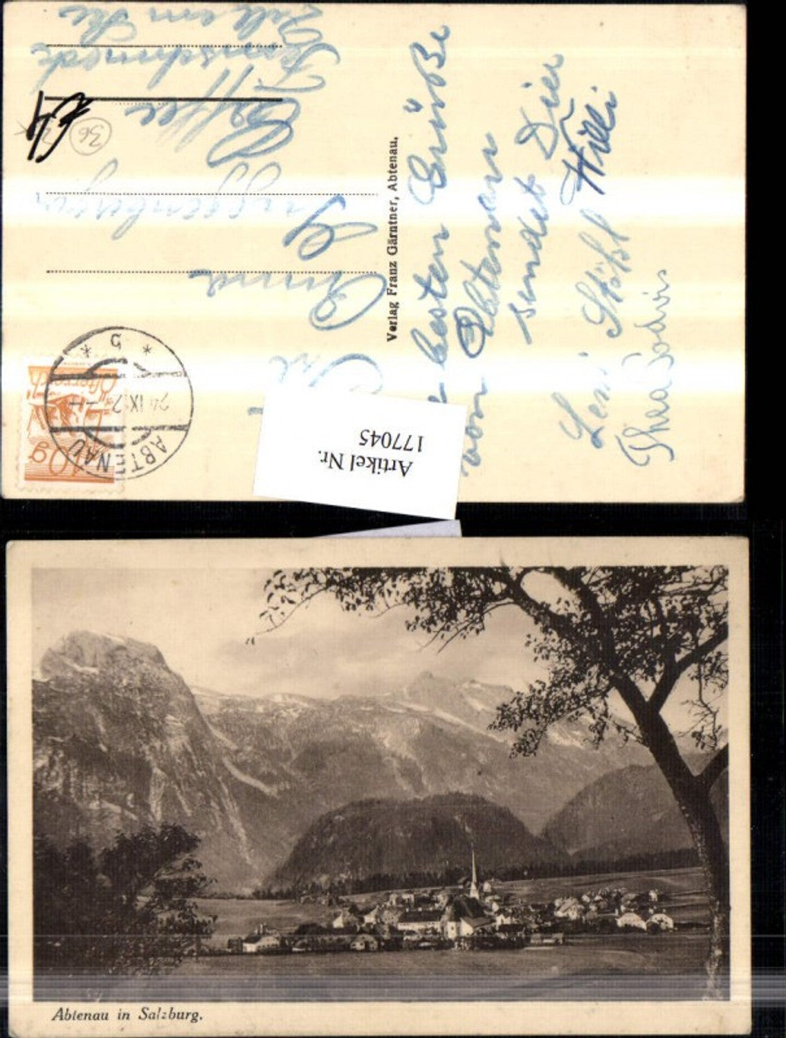 177045,Abtenau Totale m. Tennengebirge
