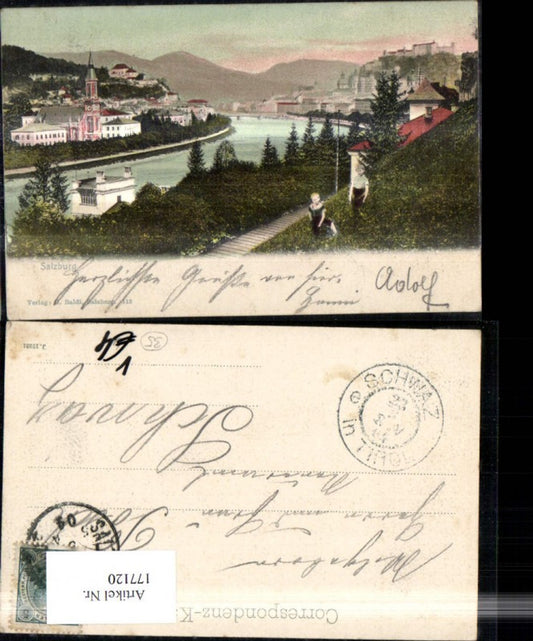 177120,Salzburg Ansicht pub G. Baldi 113