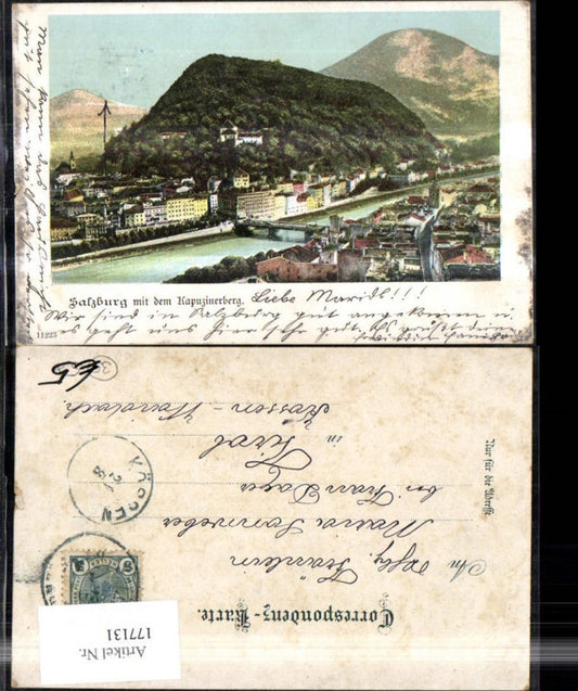 177131,Salzburg m. d. Kapuzinerberg