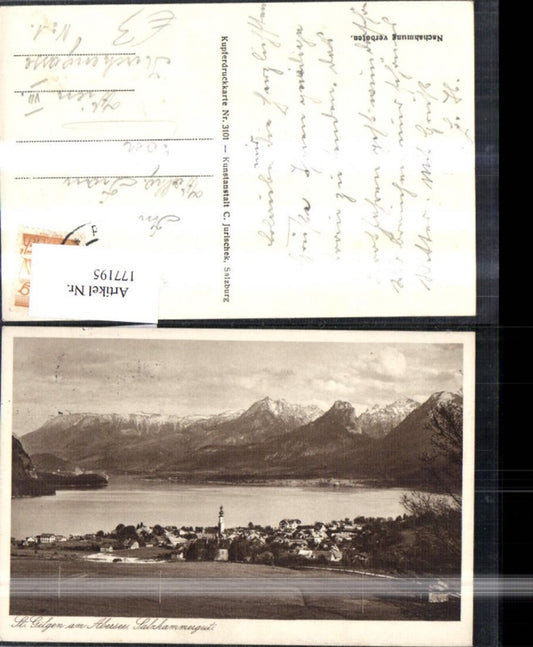 177195,St Gilgen Wolfgangsee Salzkammergut