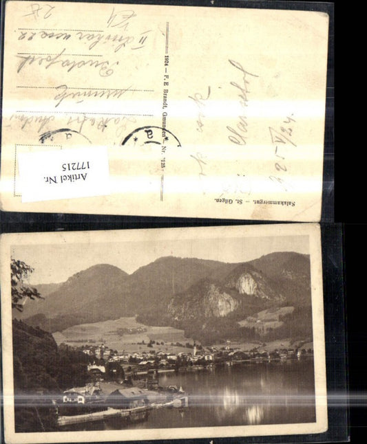 177215,St Gilgen Wolfgangsee Salzkammergut pub F. E. Brandt 9125