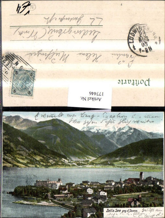 177446,Zell am See Totale geg. d. Tauern pub Ottmar Zieher