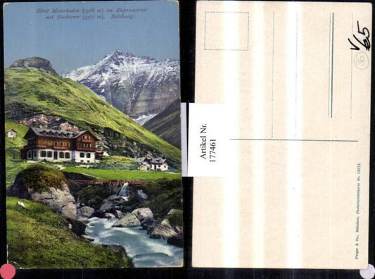 177461,Hotel Moserboden im Kaprunnertal m. Hochtenn pub Purger & Co 13674