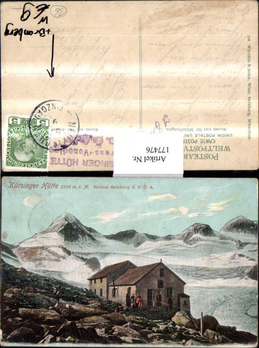 177476,Küringer Hütte b. Bramberg Neukirchen im Pinzgau