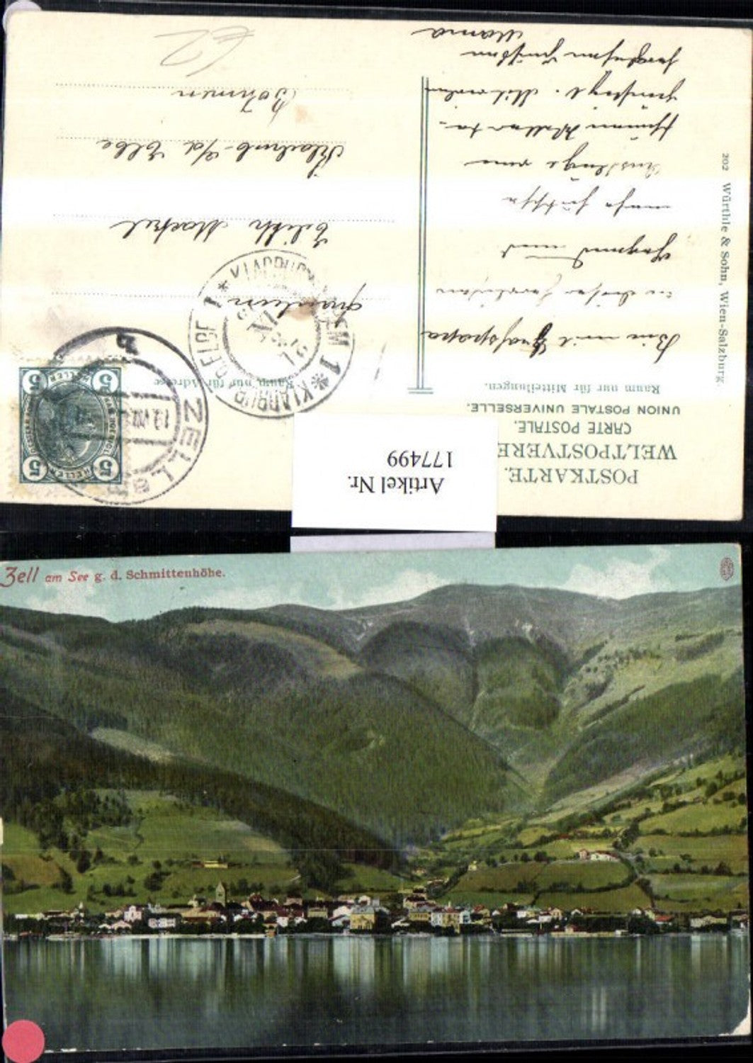 177499,Zell am See Totale g. d. Schmittenhöhe