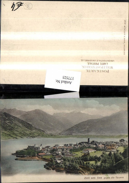 177525,Zell am See Totale geg. d. Tauern