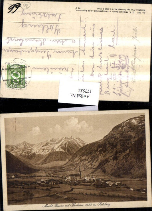 177532,Markt Rauris m. Hocharn Totale