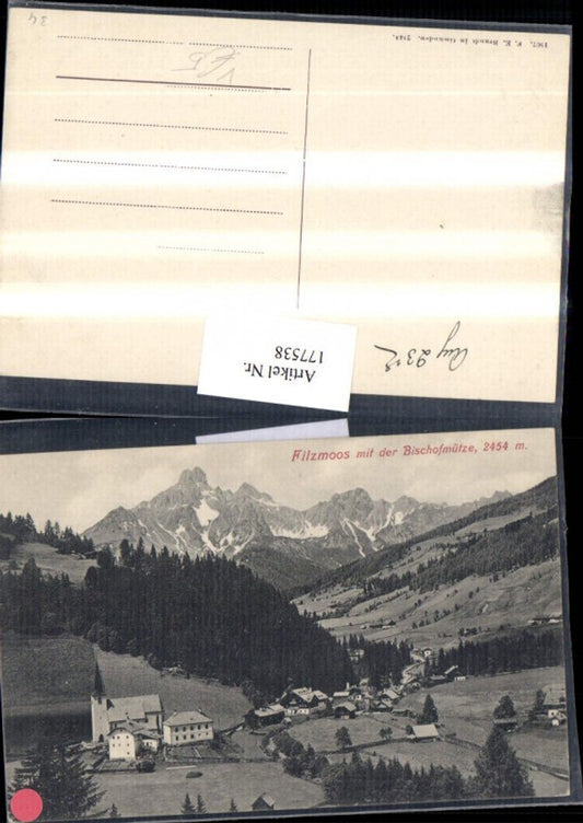 177538,Filzmoos m. d. Bischofsmütze Totale pub F.E. Brandt 2149