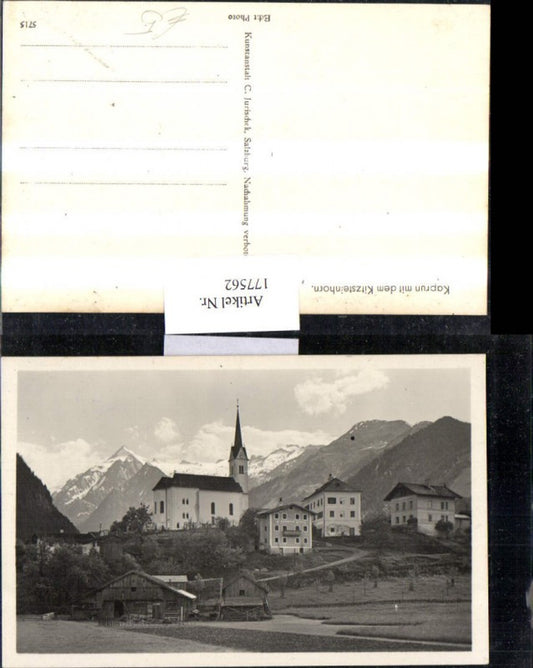 177562,Kaprun Teilansicht m. d. Kitzsteinhorn