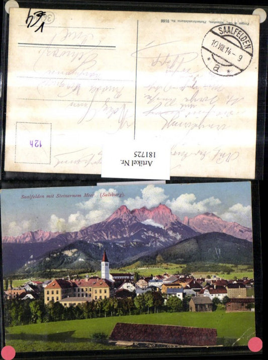 181725,Saalfelden Totale m. Steinernem Meer pub Purger & Co 9166