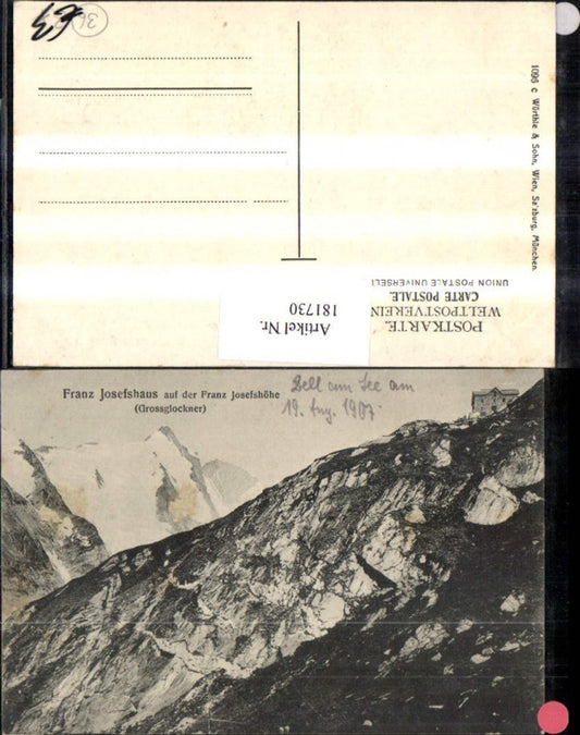 181730,Franz Josefshaus auf d. Franz Josefshöhe Großglockner