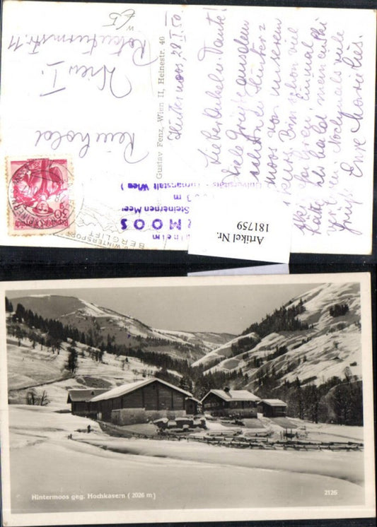 181759,Hintermoos b. Saalfelden geg. Hochkasern Totale