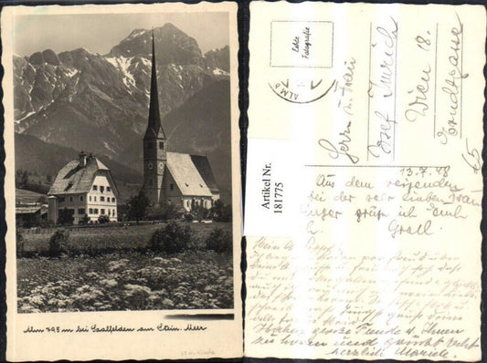 181775,Alm b. Saalfelden am Steinernen Meer Kirche