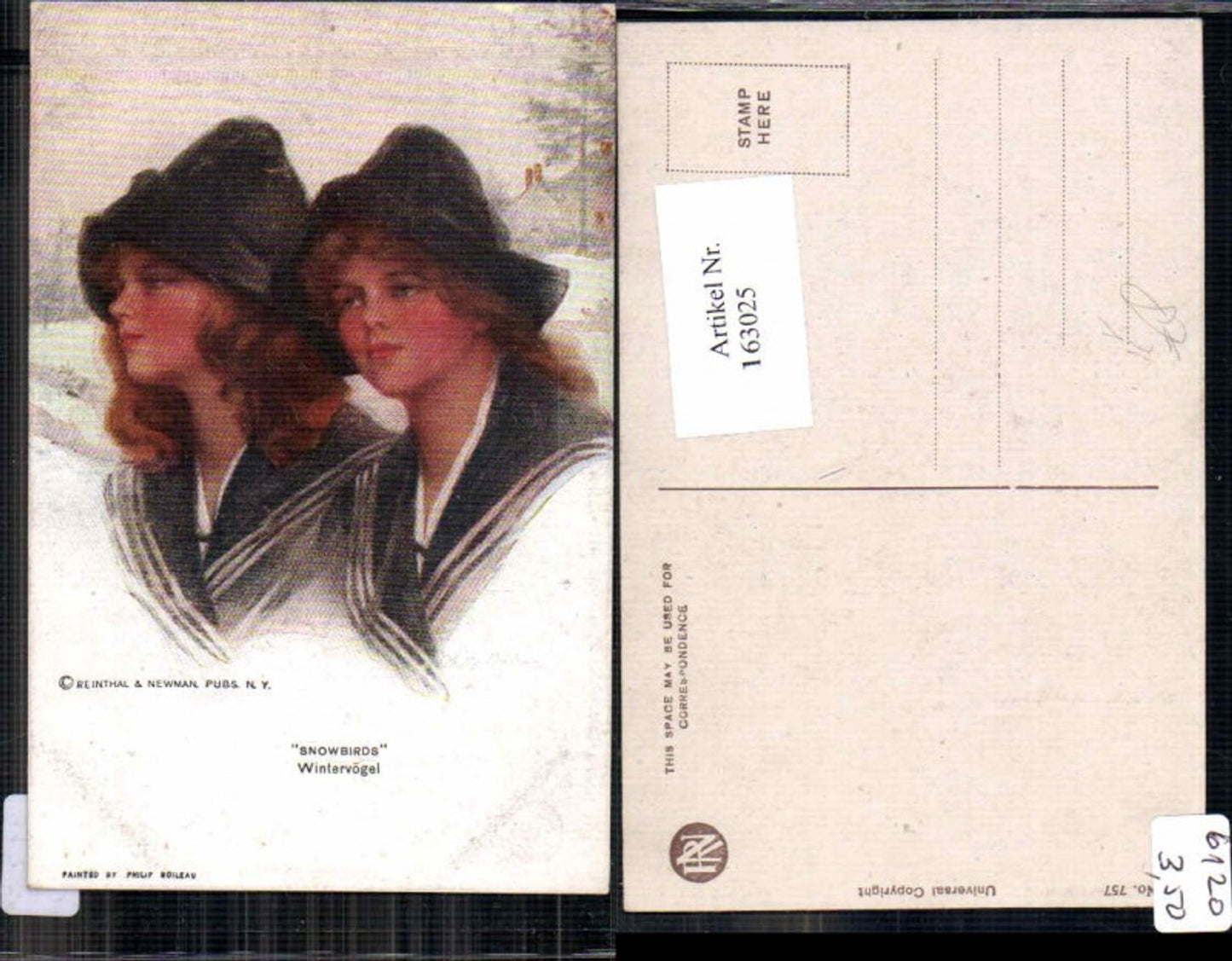 163025,Reinthal & Newman 757 Philip Boileau Wintervögel