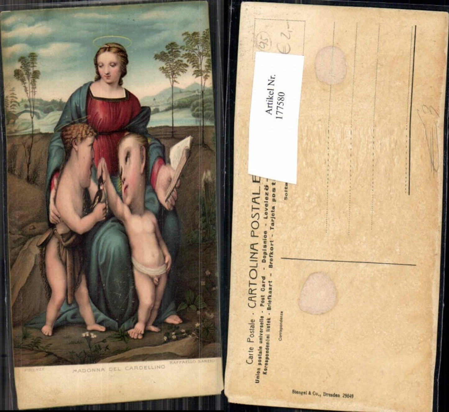 177580,Künstler AK Stengel & Co. 29849 Madonna del Cardallino