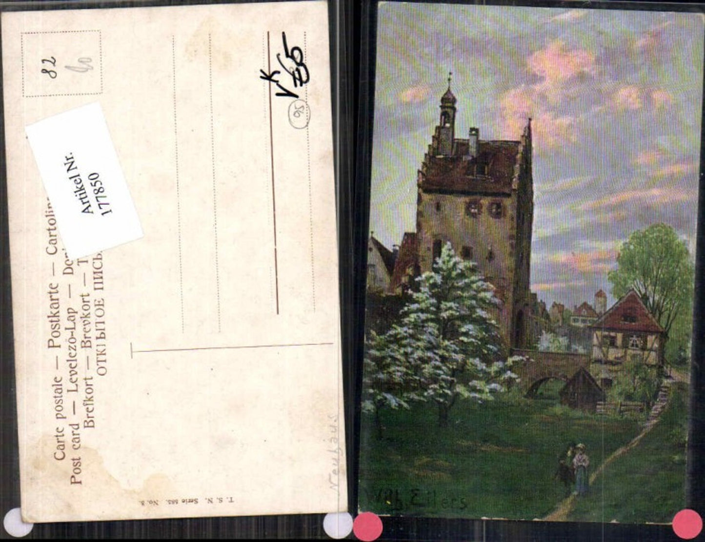 177850,Künstler AK Theo Stroefer 585-3 Wilhelm Eilers Neuhaus