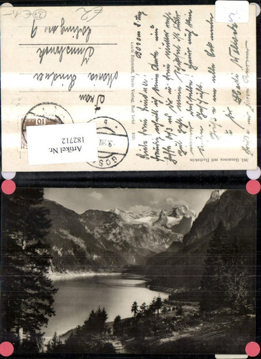 182712,Gosausee m. Dachstein Gosau