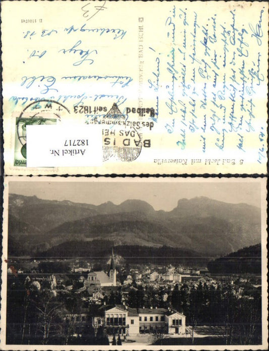 182717,Bad Ischl m. Kaiservilla Foto Ak