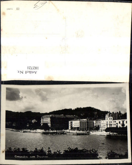 182721,Gmunden a. Traunsee Foto Ak