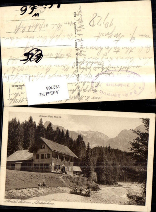 182766,Almtal hetzau Almtalerhaus b. Grünau