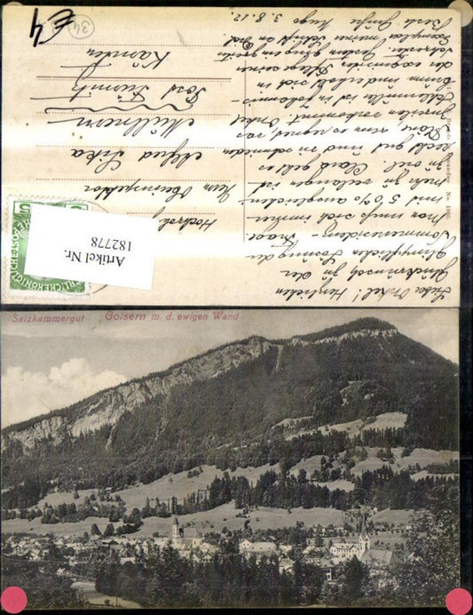 182778,Goisern m. d. Ewigen Wand Salzkammergut