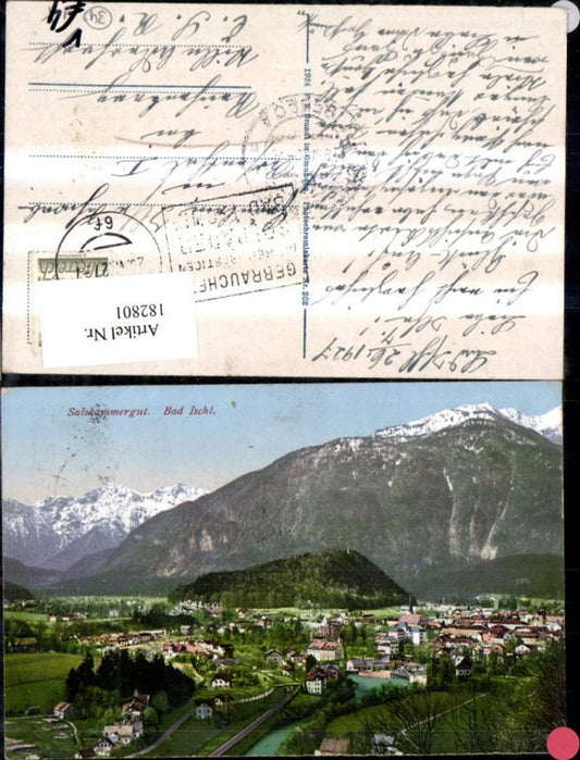 182801,Bad Ischl Totale Salzkammergut pub F. E. Brandt 202