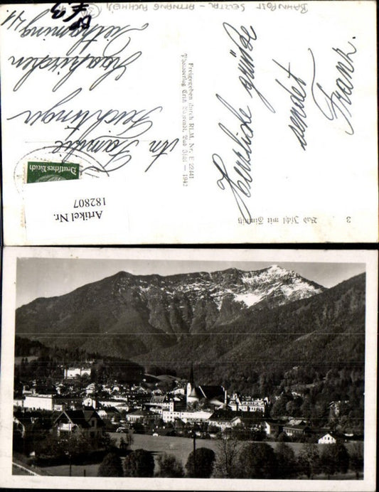 182807,Bad Ischl Bahnpost Zug 2325 Selzthal Attnang Puchheim