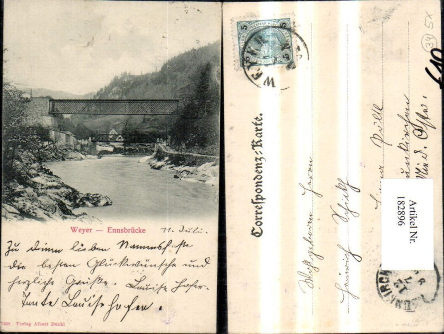 182896,Weyer Ennsbrücke Brücke