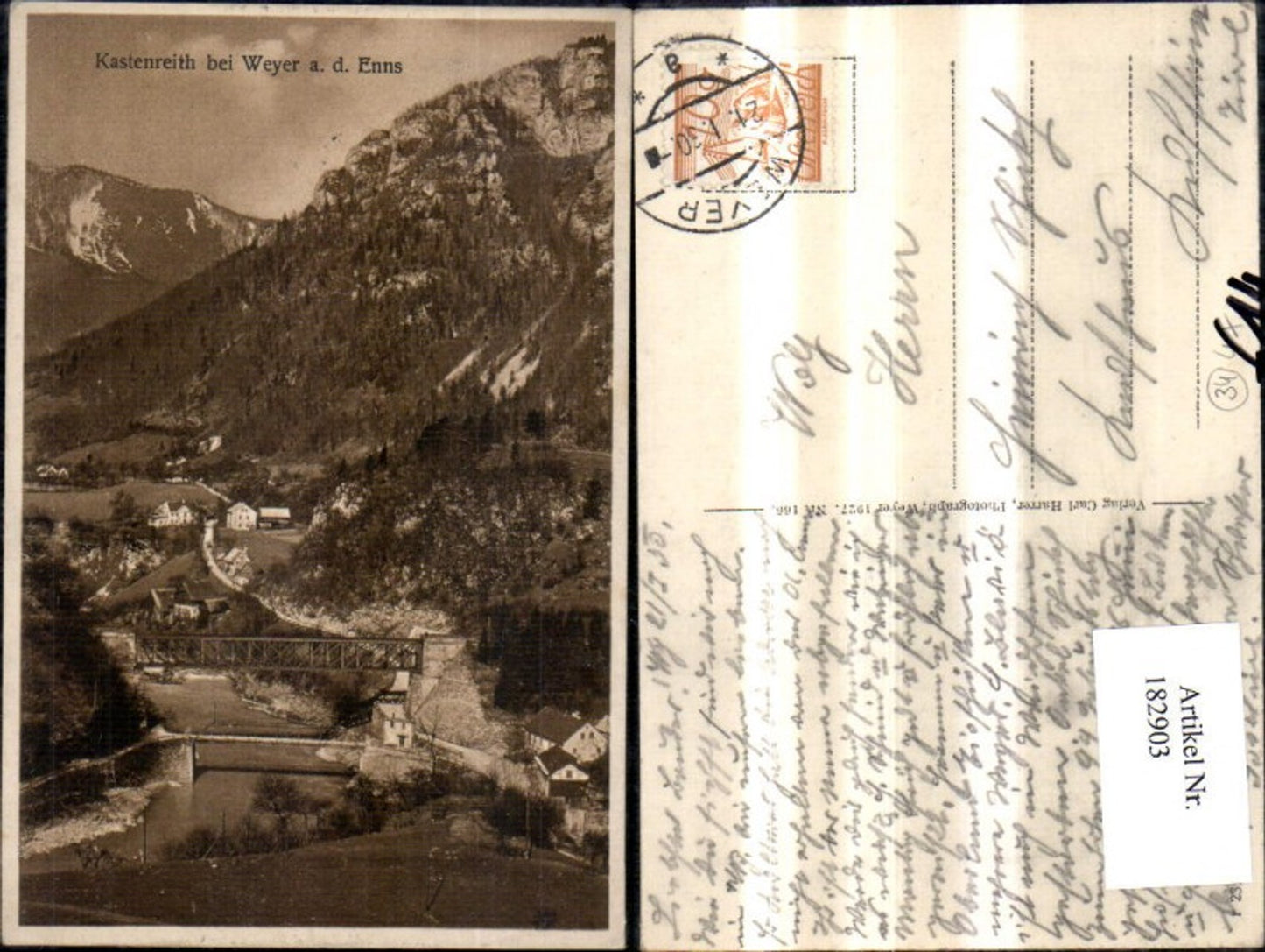 182903,Weyer Kastenreith Ennsbrücke Brücke