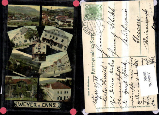 182905,Weyer a. d. Enns Mehrbild Ak