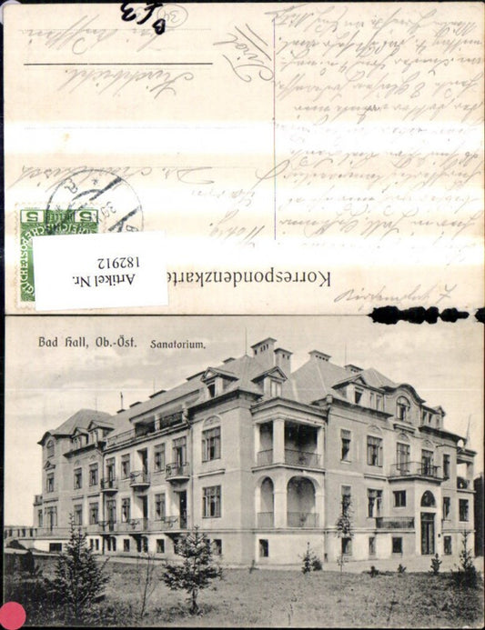 182912,Bad Hall Sanatorium