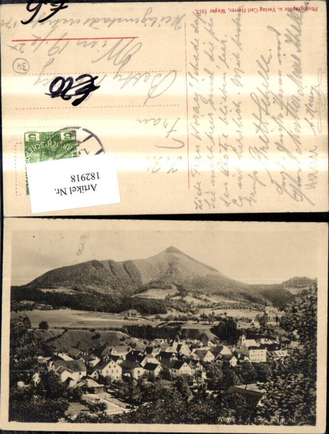 182918,Weyer a. d. Enns m. Rapoldek